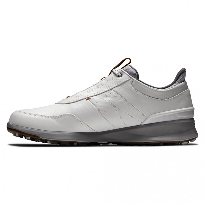 Footjoy Stratos Spikeless Golfsko Herre Off-White | NO-74QZBX