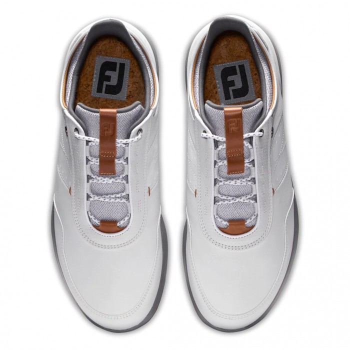 Footjoy Stratos Spikeless Golfsko Herre Off-White | NO-74QZBX