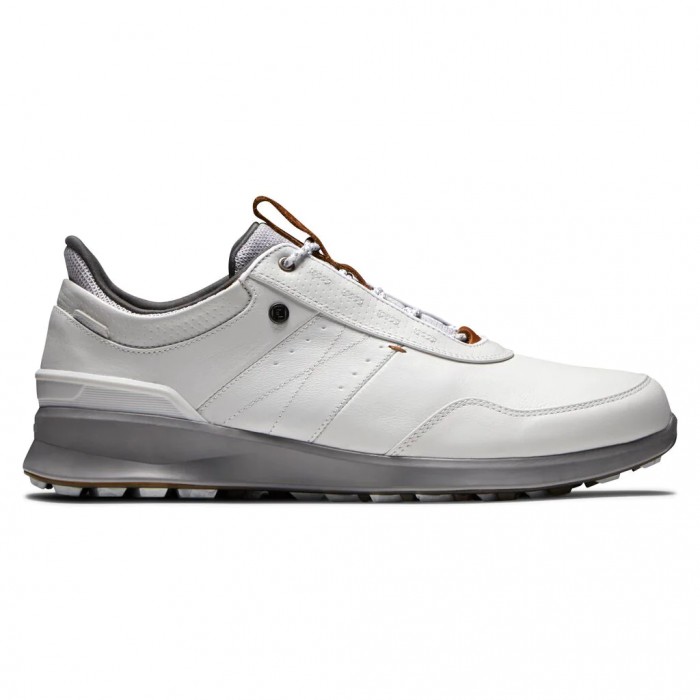 Footjoy Stratos Spikeless Golfsko Herre Off-White | NO-74QZBX