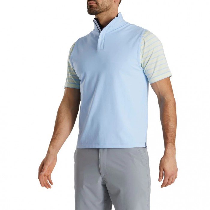 Footjoy Stretch Vest Herre Sky | NO-74DVQB