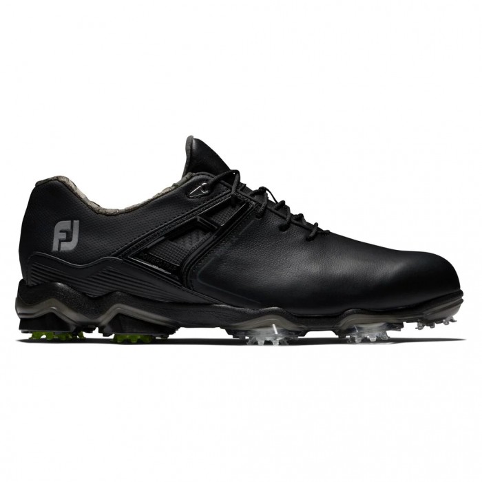 Footjoy Tour X Spikes Golfsko Herre Svarte | NO-65BJQY